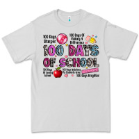 Dove Grey 100 days of school Premium Tee - LillyAllenDesigns