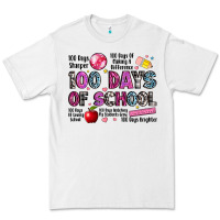 White 100 days of school Premium Tee - LillyAllenDesigns