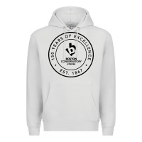 Dove Grey boston conservatory Premium Hoodie - linhVisuals
