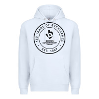 White boston conservatory Premium Hoodie - linhVisuals