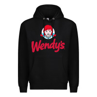 Black wendys restaurant Premium Hoodie - linhVisuals