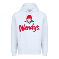 White wendys restaurant Premium Hoodie - linhVisuals