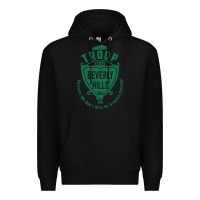 Black troop beverly hills single color Premium Hoodie - linhVisuals