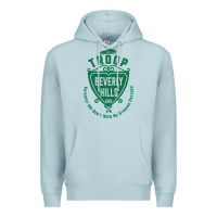 Blue Mist troop beverly hills single color Premium Hoodie - linhVisuals