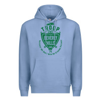 Colony Blue troop beverly hills single color Premium Hoodie - linhVisuals