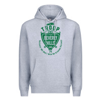 Heather Grey troop beverly hills single color Premium Hoodie - linhVisuals