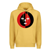 Antique Gold eleggua 2 colors face Premium Hoodie - linhVisuals