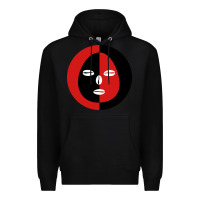 Black eleggua 2 colors face Premium Hoodie - linhVisuals