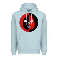 Blue Mist eleggua 2 colors face Premium Hoodie - linhVisuals