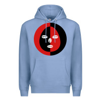 Colony Blue eleggua 2 colors face Premium Hoodie - linhVisuals