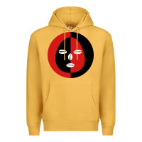 Mustard eleggua 2 colors face Premium Hoodie - linhVisuals