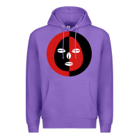 Purple eleggua 2 colors face Premium Hoodie - linhVisuals