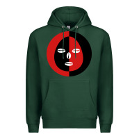 Sports Green eleggua 2 colors face Premium Hoodie - linhVisuals