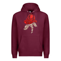Burgundy #arcticmonkey Premium Hoodie - linhVisuals
