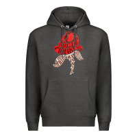 Charcoal Heather #arcticmonkey Premium Hoodie - linhVisuals