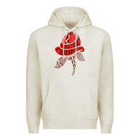 Oatmeal Heather #arcticmonkey Premium Hoodie - linhVisuals