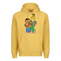 Antique Gold bert and ernie Premium Hoodie - linhVisuals