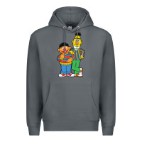 Rock bert and ernie Premium Hoodie - linhVisuals