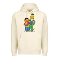 Sandshell bert and ernie Premium Hoodie - linhVisuals