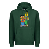 Sports Green bert and ernie Premium Hoodie - linhVisuals