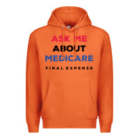 Carrot ask me about medicare final expense Premium Hoodie - linhVisuals