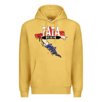 Antique Gold mens tata croatian father croatia bester papa father's day Premium Hoodie - linhVisuals