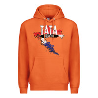 Carrot mens tata croatian father croatia bester papa father's day Premium Hoodie - linhVisuals