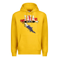 Lemon mens tata croatian father croatia bester papa father's day Premium Hoodie - linhVisuals