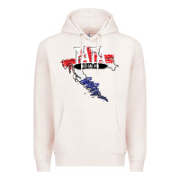 Pale Pink mens tata croatian father croatia bester papa father's day Premium Hoodie - linhVisuals