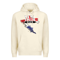 Sandshell mens tata croatian father croatia bester papa father's day Premium Hoodie - linhVisuals
