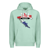 Seafoam mens tata croatian father croatia bester papa father's day Premium Hoodie - linhVisuals