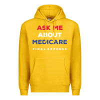 Lemon ask me about medicare final expense Premium Hoodie - linhVisuals