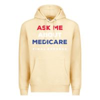 Pina Colada ask me about medicare final expense Premium Hoodie - linhVisuals