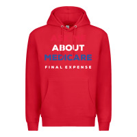 Red ask me about medicare final expense Premium Hoodie - linhVisuals