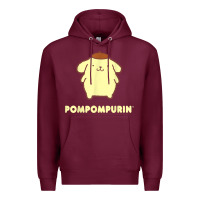 Burgundy pompompurin character front and back t shirt Premium Hoodie - linhVisuals