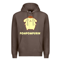 Coffee pompompurin character front and back t shirt Premium Hoodie - linhVisuals