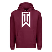 Burgundy tiger Premium Hoodie - linhVisuals