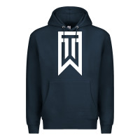 Navy tiger Premium Hoodie - linhVisuals