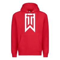 Red tiger Premium Hoodie - linhVisuals