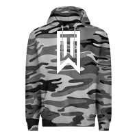 Slate Camo tiger Premium Hoodie - linhVisuals