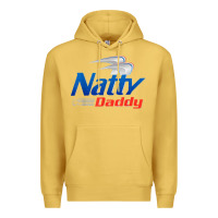 Antique Gold mens natty daddy dad bod light humor beer lover father's day Premium Hoodie - linhVisuals
