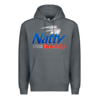 Rock mens natty daddy dad bod light humor beer lover father's day Premium Hoodie - linhVisuals