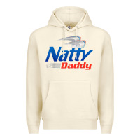 Sandshell mens natty daddy dad bod light humor beer lover father's day Premium Hoodie - linhVisuals