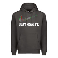 Smoke just hodl it Premium Hoodie - linhVisuals