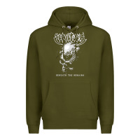 Army Green Sepultura The Remains Premium Hoodie - linhVisuals