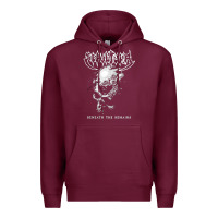 Burgundy Sepultura The Remains Premium Hoodie - linhVisuals