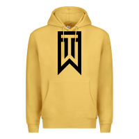 Antique Gold tiger Premium Hoodie - linhVisuals