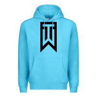 Ocean Blue tiger Premium Hoodie - linhVisuals