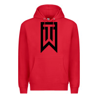 Red tiger Premium Hoodie - linhVisuals
