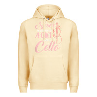 Pina Colada never underestimate a girl with a cello Premium Hoodie - linhVisuals